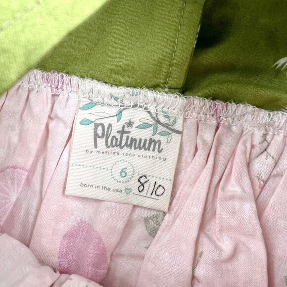 Matilda Jane Platinum Pink Lemonade Melsa Top - Picture 4 of 8